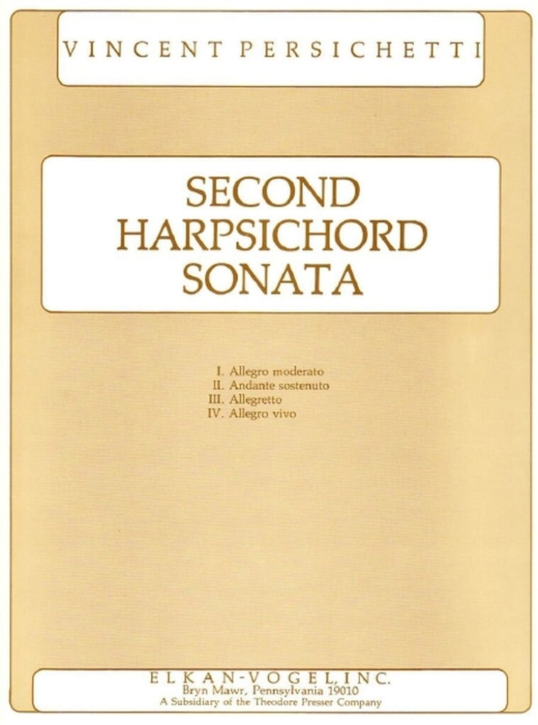 Second Harpsichord Sonata